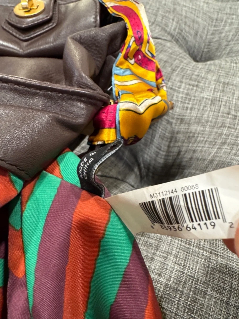 Marc Jacobs Bag Vintage Brown Leather Hobo